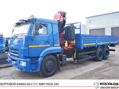 Кран-манипулятор FASSI F245А.0.22 на базе КАМАЗ-65117