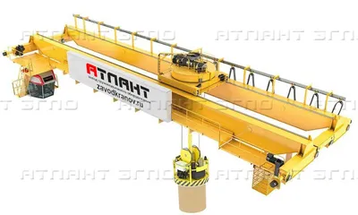 Мостовой кран с подвесом траверсы и тележкой | Атлант