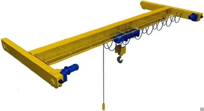 Кран мостовой однобалочный электрический опорный кран-балка гп 3.2 т, цена  в Челябинске от компании ВОРСА УРАЛ