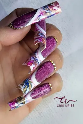 Красивая роспись на фарфоровой базе | Красивые ногти. Маникюр. DivaNail |  ВКонтакте