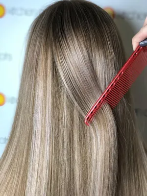 красивое мелирование на черный волос - YouTube