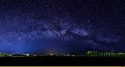 Красивое ночное небо | НейроАрт | Дзен