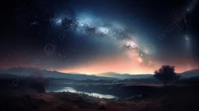 Красивое звездное небо ночью - 71 фото