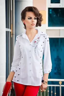 Купить Женская красивая блузка из шифона на резинке весна персиковая  недорого в Киеве, Украине│Интернет магазин ALMIDO
