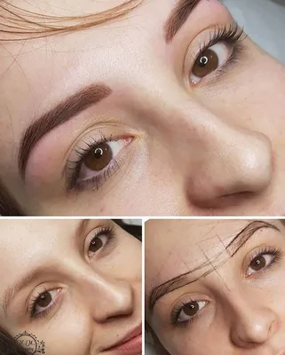 Перманентный макияж бровей: фото до и после, отзывы специалистов, как  делается