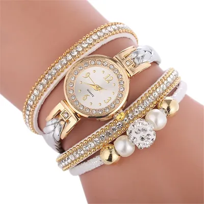 Часы наручные женские с круглым браслетом, повседневные красивые модные,  простые, Gfit, 30 # | AliExpress