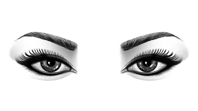 Красивые чёрные глаза девочки 2-х …» — создано в Шедевруме