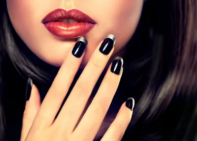 Самые красивые черные ногти (20 фото) - картинки modnica.club