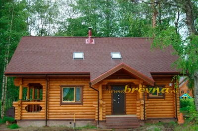 Строительство деревянного дома из бревна под ключ по фиксированной цене -  заказать строительство коттеджа из бревна в Москве и области