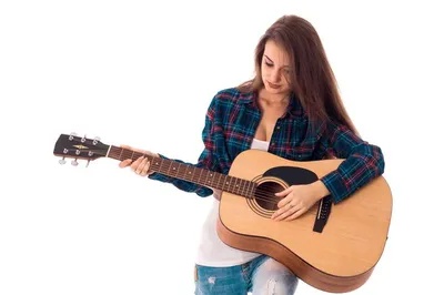 Девушка с гитарой рисунок для срисовки - 56 фото