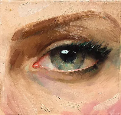 Красивые глаза и макияж девушки рядом с покрашенной тканью шелка Стоковое  Фото - изображение насчитывающей глаз, шикарно: 134256786