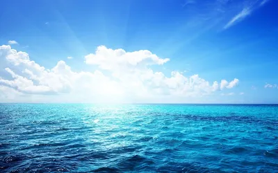 Красивые солнце и небо над морем Стоковое Фото - изображение насчитывающей  океан, сумрак: 76762084