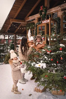 Идеи для новогодней фотосессии с домашней фотозоной. Примеры новогодних  фотосессий для пар, семьи, детей. Красивая новогодняя фотозона своими  руками.