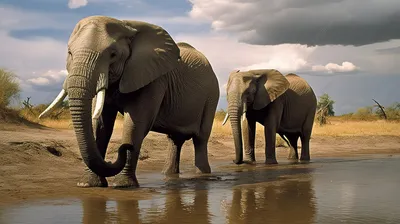 Милый слон слоник красивый нежный …» — создано в Шедевруме