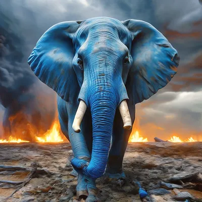 Животное: Слон. Красиво, высокое …» — создано в Шедевруме