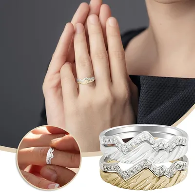Красивые кольца с бриллиантами ювелирный фон | Премиум Фото