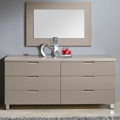 Комоды в спальню с зеркалом современные по низким ценам — заказать мебель  от производителя