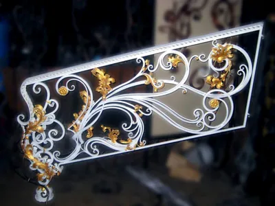 Красивые кованые перила (Фото, цена) - Кованые изделия