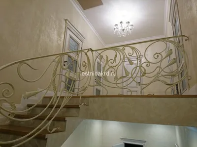 Современные кованые перила | Изготовление лестниц в Краснодаре