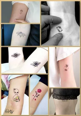 Тату на бедре - идея крутой татуировки - фото эскизы маленьких красивых  татух для мужчин и женщин - 4390 шт.