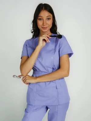 Красивый женский медицинский костюм воротник-стойка (ID#1085403185), цена:  1010 ₴, купить на Prom.ua