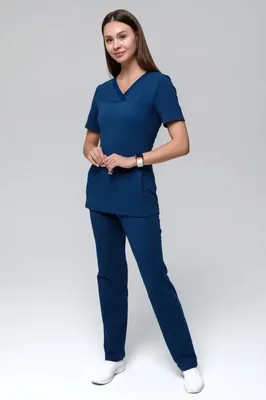Медицинский костюм из рубашки с коротким рукавом и брюк, цвета в  ассортименте | AliExpress