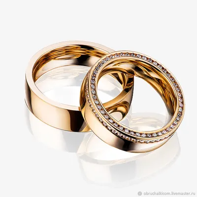 Самые красивые обручальные кольца, бриллианты, комбинированное золото в  Москве, цена 45500 руб.: купить в интернет-магазине