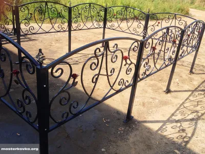 Кованые ограды для могил фото цена | Каталог кованных оград на могилу 2024  :: «СТУДИЯ КОВКИ'MD»