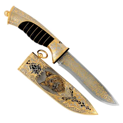 Купить красивый Нож Спаун, Артикул: 35831c украшением, длина 375 мм.  Компания «АиР» в в г. Челябинск