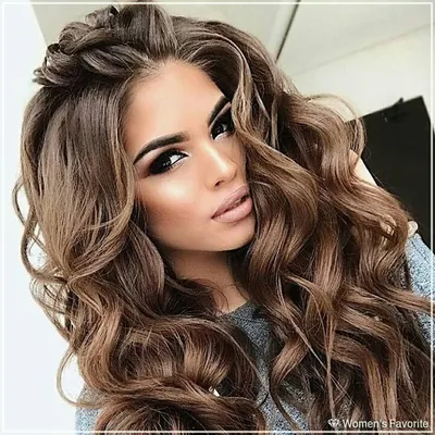 Локоны-стильно и красиво. Какая укладка больше нравится? #hair_WF  #hairstyle #hairstyles #haircolor #instahair #… | Long hair styles, Hair  styles, Curly hair styles