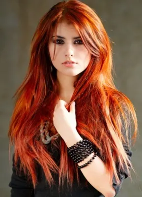 Цвет волос, Красивые рыжие, Волосы