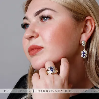Купить красивые серьги с бриллиантом в Москве | Бронницкий ювелирный завод