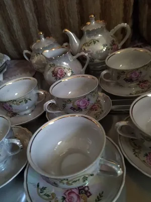 Красивые чайные сервизы | Tea cups, Glassware, Tableware