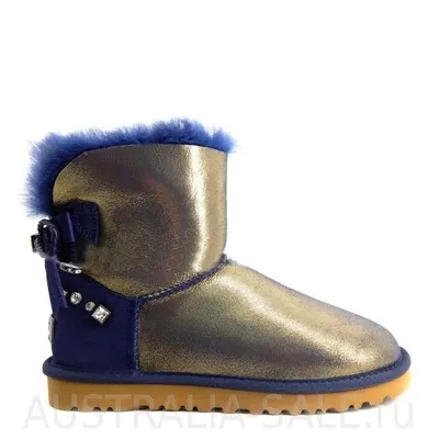 Угги UGG Australia Womens Mini Bailey Button Bling Constellation Navy -  «Очень крутые угги! Красивые, теплые, мягкие, удобные и по приемлемой  цене!» | отзывы