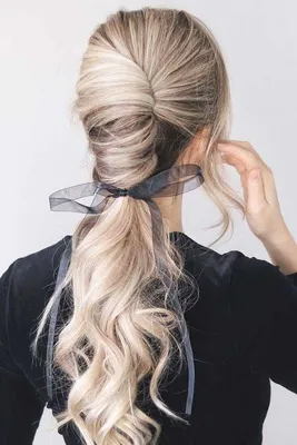 awesome Красивые и оригинальные вечерние прически (50 фото) — Необычные  варианты | Evening hairstyles, Really long hair, Long hair styles