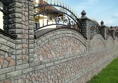 Забор из щебня и сетки - цены на габионы в Москвеог заборов в Москве -  Заборкин