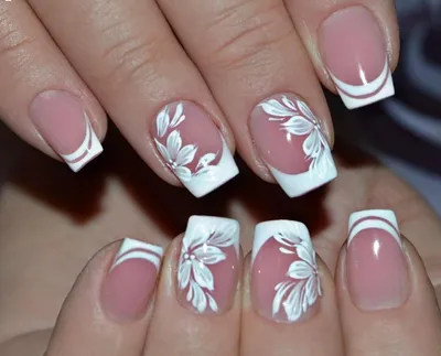 Картинки по запросу красивый французский маникюр | Finger nail art, Nail  art designs, Bridal nails