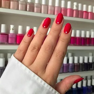 140+ Red Nail Art Designs 2018. Cute Nail Art Ideas for a Red Manicure. (2)  | Red nail art designs, Red nail designs, Red acrylic nails