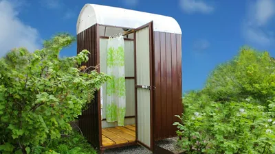 Как построить летний душ своими руками на даче и в загородном доме