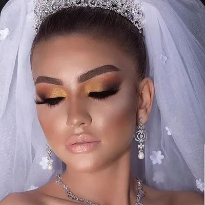 Красивый свадебный макияж невесты 2024-2025, фото, идеи свадебного макияжа  | Long bridal hair, Long hair styles, Beautiful hair