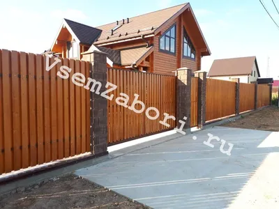 Как покрасить забор из деревянного штакетника | Покраска заборов | Статьи |  Красивый дом