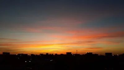 Красивый закат | Пикабу