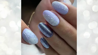 Самый Крутой Зимний Дизайн Ногтей | The Coolest Winter Nail Design - YouTube