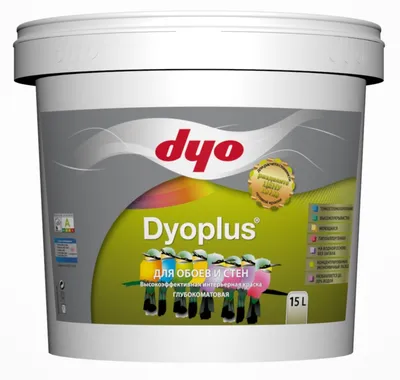 DYO Dyoplus / ДИО Диоплюс глубокоматовая краска - Купить сегодня!