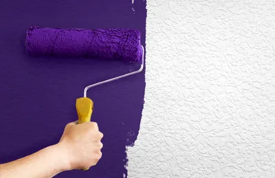 Как красить обои под покраску на стене - какой краской красить обои под  покраску | Sanmarco-Vernici
