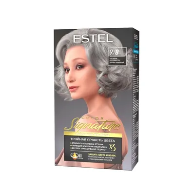 Палитра оттенков краски для седых волос Estel De Luxe Silver -  Интернет-магазин Estel Professional