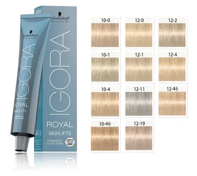 Schwarzkopf Professional Igora Royal Highlifts краска для волос