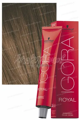 Schwarzkopf Igora Royal NEW 6-5 Краска для волос Темный русый золотистый 60  мл.