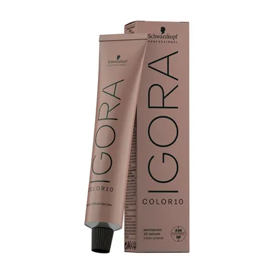 Купить Стойкая краска для волос Igora Color 10, 60 мл Schwarzkopf  Professional Igora: цена и отзывы - Перманентный краситель - Центр Здоровья  Кожи