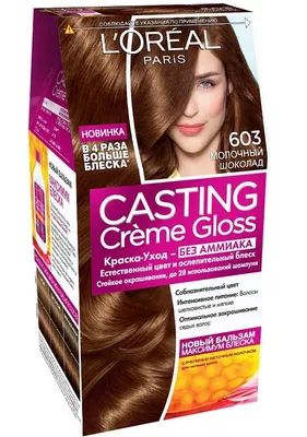 Купить крем-краска для волос L'Oreal Paris Casting Creme Gloss молочный  шоколад 180 мл, цены на Мегамаркет | Артикул: 100038890959